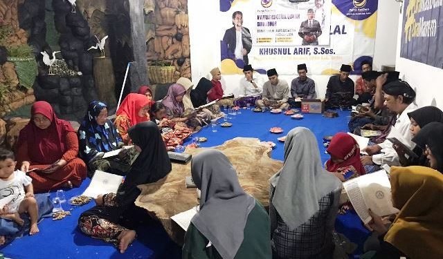 DPC Partai NasDem Gurah menggelar doa bersama (Kintan Kinari Astuti)