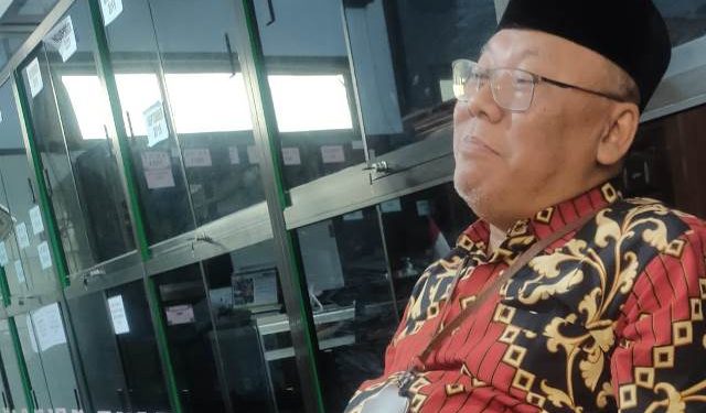 Disampaikan Abdul Kholid Nawawi selaku Kepala Seksi Kaji Kantor Kemenag Kabupaten Kediri (Oktavia Yogi Pratama)