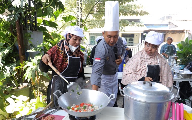 Sukseskan Program Gemarikan di Kota Kediri, DKPP Gelar Workshop Olahan Menu Ikan