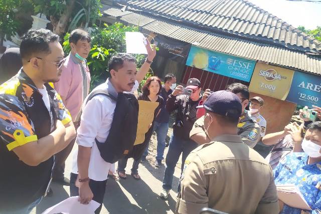 LSM GMBI Berdiri Tegak Lurus Kawal Ganti Rugi Dampak Pengosongan Perumahan PU Propinsi Jatim