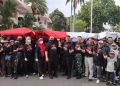 Saat kirab bendera raksasa tahun lalu (kominfo)
