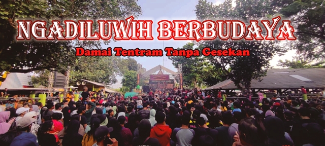Penampilan Putro Panji Laras disaksikan ribuan penonton (Nanang Priyo Basuki)