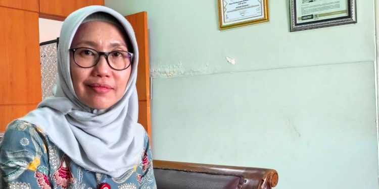 drh. Tutik Purwaningsih, plt Kepala DKPP Kabupaten Kediri (Wildan Wahid Hasyim)