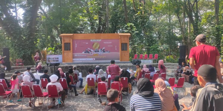 Final kompetisi Coin Emas di Taman Hutan Joyoboyo (Oktavian Yogi Pratama)