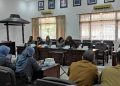 Suasana pertemuan di Ruang Komisi IV DPRD Kabupaten Kediri (Wildan Wahid Hasyim)