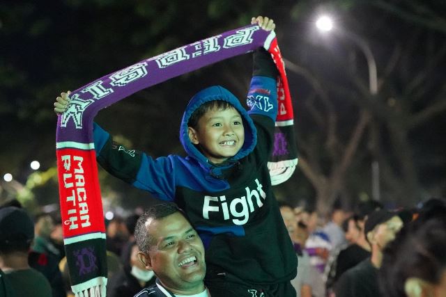 Kembali Gelar Nobar Persik, Mas Dhito : Mental Kalian Luar Biasa