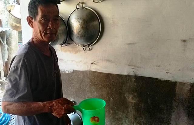 Selain Berbau, Air Sumur di Tempurejo Pesantren Kini Terasa Hangat