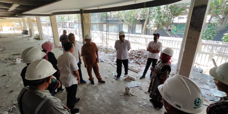 Saat Sidak Komisi C DPRD Kota Kediri di Alun-Alun (Nanang Priyo Basuki)
