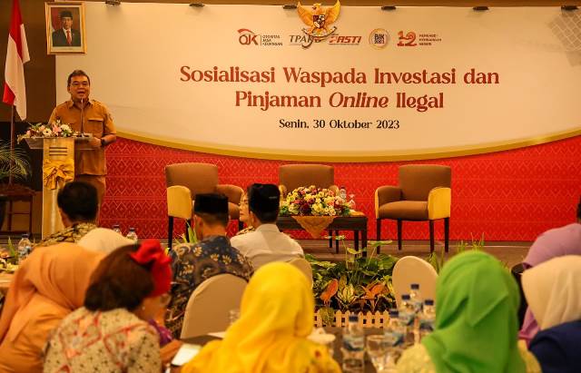 OJK Sosialisasi Waspada Investasi dan Pinjol Ilegal OJK Sosialisasi Waspada Investasi dan Pinjol Ilegal