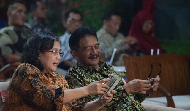 Penjabat Wali Kota, Zanariah bersama Ketua DPRD, Gus Sunoto (Kominfo)