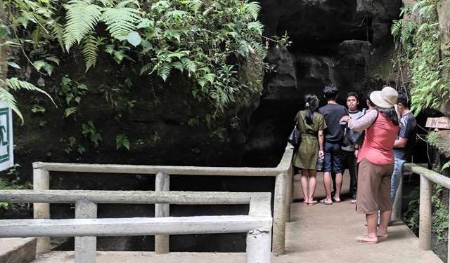 Pengunjung Goa Jegles cukup ramai pasca kejadian pembunuhan (Wildan Wahid Hasyim)