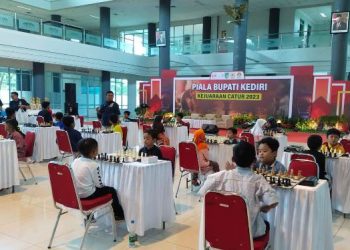 Suasana lomba catur di Convention Hall SLG (Sigit Cahya Setyawan)
