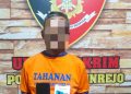 Gatot Hariyanto kini mendekam di Tahanan Mapolsek Ringinrejo (humas)