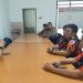 Pengurus PC SAPMA Pemuda Pancasila saat bertemu Manajemen PT MCF (Sigit Cahya Setyawan)