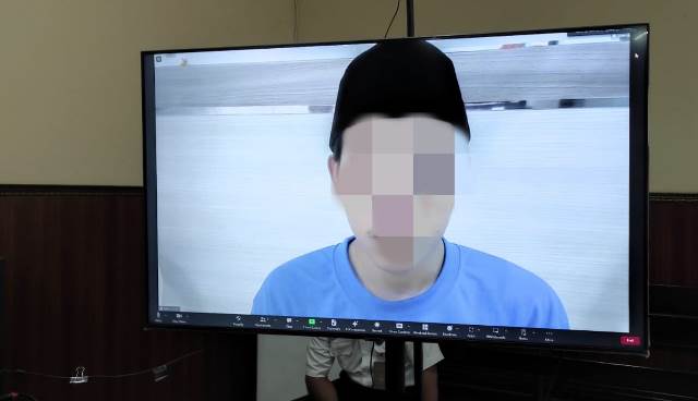Nur Abidin, oknum guru menjadi terdakwa kasus pencabulan (Wildan Wahid Hasyim)