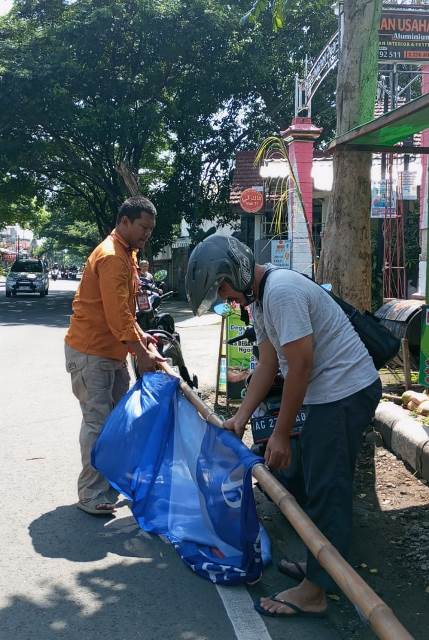 Inilah Aksi Aktifis LSM dan Jurnalis di Kediri saat Masa Tenang Cegah Money Politik