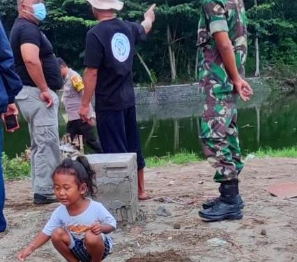 Bekas pohon kemiri berada di dekat mata air yang ditebang (Nanang Priyo Basuki)