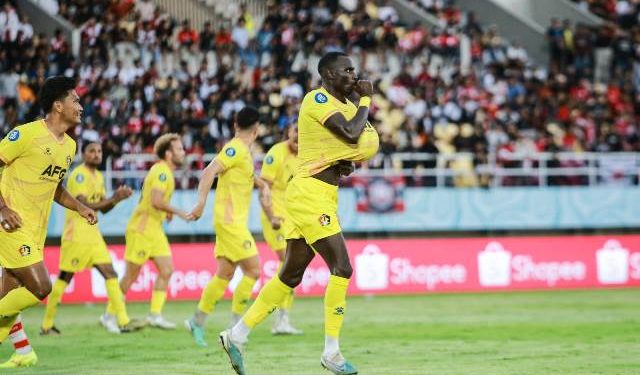 Flavio Silva mampu mencetak satu gol (persik fc)