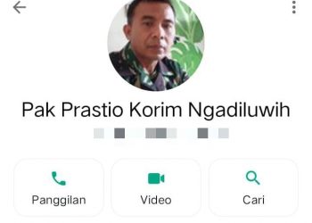 Profile dipakai pelaku untuk memperdayai pedagang (istimewa)