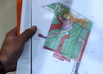 Peta bidang kepemilikan lahan di kawasan SLG (Wildan Wahid Hasyim)