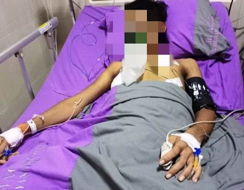 Supeni menjalani perawatan medis di RS. Polda Bhayangkara Kediri (istimewa)