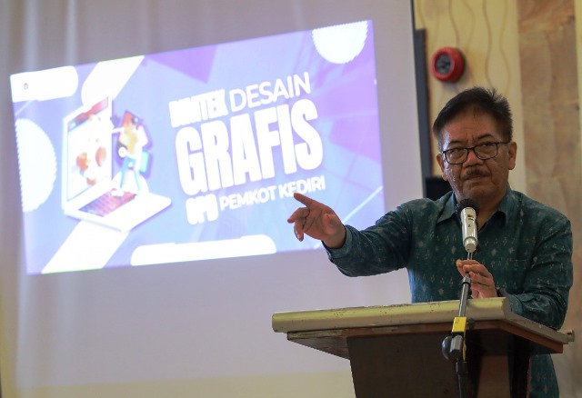 Upgrade Skill Desainer Grafis OPD, Pemkot Kediri Gelar Workshop Desain Grafis