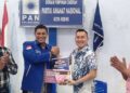 Bro Ronny, Ketua DPD PSI bertemu Mas Abu, Ketua DPD PAN (Sigit Cahya Setiawan)  