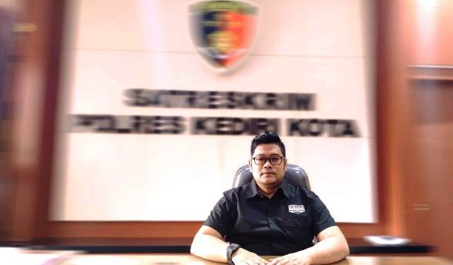Kasat Reskrim Polres Kediri Kota Iptu M. Fathur Rozikin (Sigit Cahya Setiawan)
