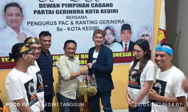 ‘Durian’ Gerindra Jatuh ke Reza Darmawan? Kader Partai Siap Maju Calon Wali Kota Kediri