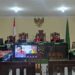 Suasana sidang di Ruang Kartika Pengadilan Negeri Kabupaten Kediri (Wildan Wahid Hasyim)
