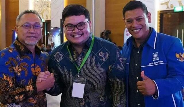 Mas Dhito didampingi Mas Abu bertemu Zulkifili Hasan, Ketum DPP PAN (istimewa)