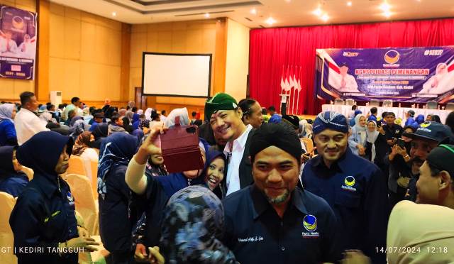 Didukung NasDem dan PKB serta Restu Ketua Umum Muslimat, Deny Widyanarko – Mudawamah Bakal Wujudkan Kediri Hebat