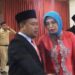 Arief Cholisudin Yuswanto sebelumnya Camat Kota dan Indun Munawarroh sebelumnya Kalaksa BPBD (Sigit Cahya Setyawan)  