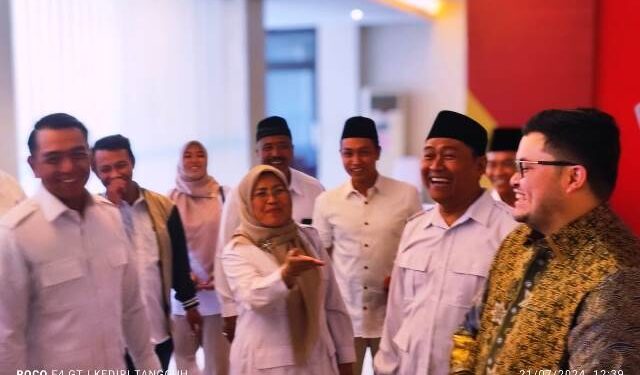 Suasana Rapimcab DPC Partai Gerindra Kabupaten Kediri (Nanang Priyo Basuki)
