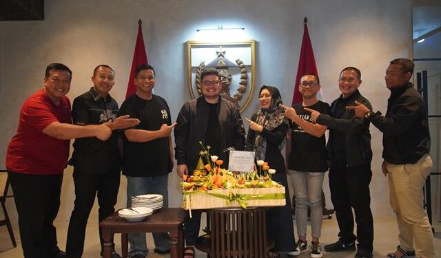 Mas Dhito merayakan ulang tahun bersama Forkopimda Kediri (istimewa)