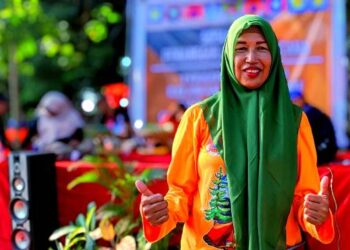 Nurhayati, peserta perkemahan Tuli PRB Gerkatin (Wildan Wahid Hasyim)