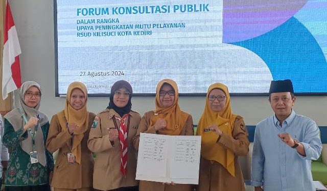 Acara Forum Konsultasi Publik digelar RSUD Kilisuci Kota Kediri (Faustav Imaniarta Wijaya)