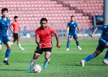 Semua pemain diturunkan diuji kemampuannya (persik fc)