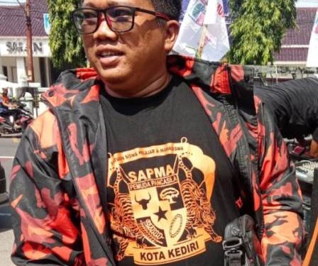 Ketua PC SAPMA Pemuda Pancasila Kota Kediri, Bagus Romadhon (istimewa)