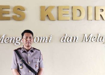 Iptu Heryda Setya Mark Wembo, Pejabat Baru Kasat Intelkam Polres Kediri Kota (Sigit Cahya Setyawan)