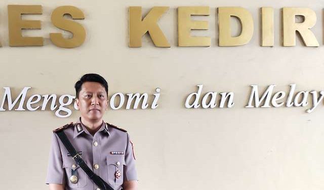 Iptu Heryda Setya Mark Wembo, Pejabat Baru Kasat Intelkam Polres Kediri Kota (Sigit Cahya Setyawan)