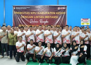 Sukseskan Pilkada Melalui Olahraga Bersama Lintas Instansi