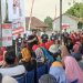 Ratusan warga hadiri kampanye dialogis digelar Mas Dhito di Desa Gadungan, Kecamatan Puncu (Faustav Imaniarta Wijaya)