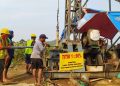 Suasana pengeboran sumur air dalam (Muhamad Dastian Yusuf)