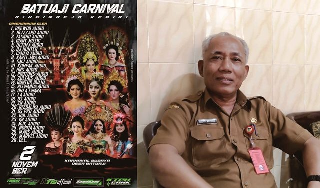 Agus Cahyono, Kepala DPMPD Kabupaten Kediri (Sigit Cahya Setyawan), insert event di Desa Batuaji Ringinrejo