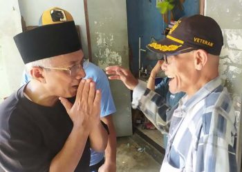 Acara blusukan di Kelurahan Balowerti (Muhamad Dastian Yusuf)
