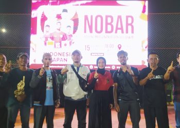 Suasana Nobar bersama Mbak Vinanda (Muhamad Dastian Yusuf)