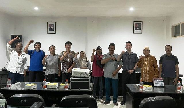 DPRD Kota Kediri saat menerima aduan warga (Kintan Kinari Astuti)