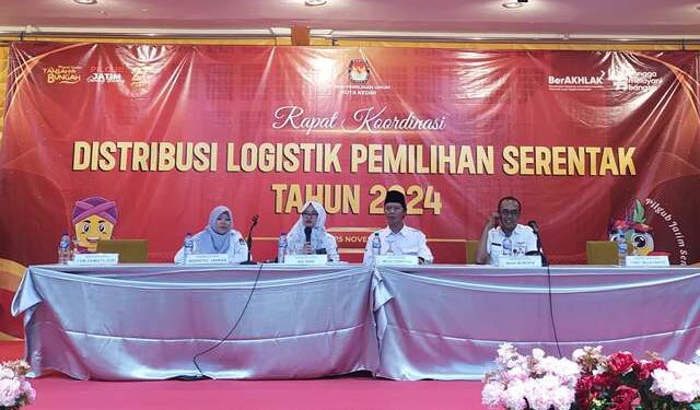 Rapat koordinasi distribusi logistik Pilkada Serentak (Muhamad Dastian Yusuf)