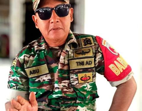 Sertu Abu Nur Arifin, Babinsa Kelurahan Dandangan Kecamatan Kota Kediri (Kintan Kinari Astuti)